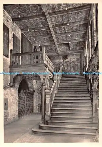 D097849 Lüneburg. Rathaus. Halle am Ochsenmarkt. Deutscher Kunstverlag