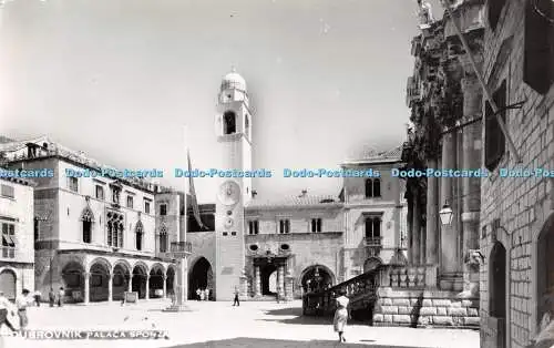 D102890 Dubrovnik. Palaza Sponza. Palaca Sponce. Izrada Putnik. Zagreb