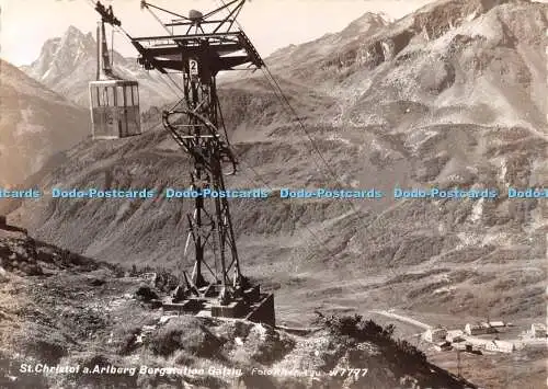 D099801 St. Christof a. Arlberg Bergstation Galzig. Risch Lau. W7777