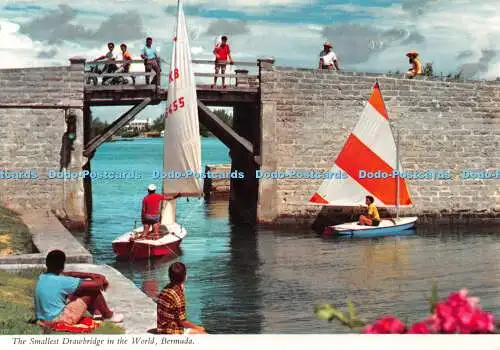 D101173 Bermuda. Die kleinste Zugbrücke der Welt. John Hinde. Eve McPhee