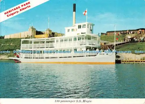 D101204 Alberta. Calgary. Heritage Park. S. S. Moyie. United News
