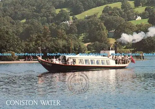 D099854 Coniston Water. Gondel auf Coniston Water. Lake District. Lachs. 1994