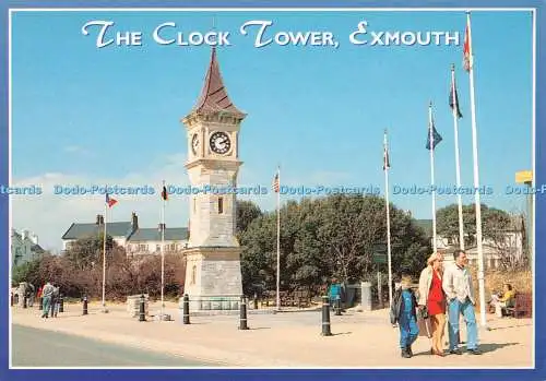 D101210 Exmouth. Der Uhrturm. E. T. W. Dennis. Charles A. Braun