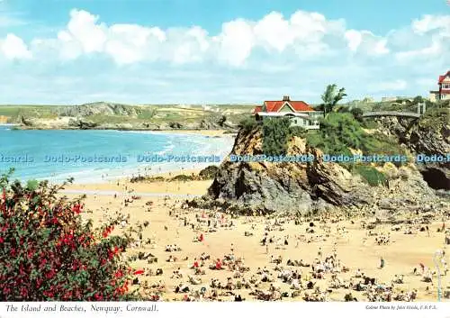 D101231 Cornwall. Newquay. Die Insel und die Strände. John Hinde. F.R.P.S. 1969