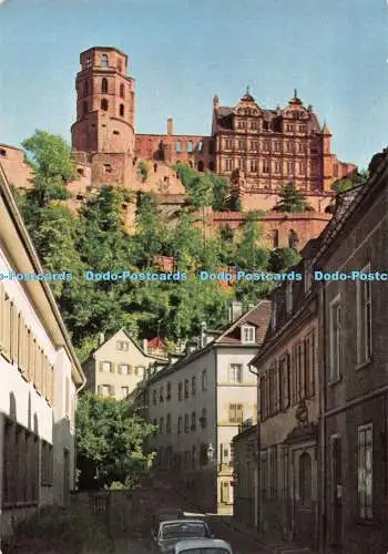 D097982 Heidelberg. Der Schlossblick von der Plankengasse und die Ökumenische. P