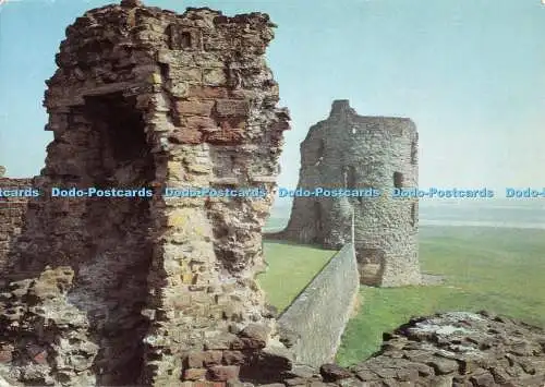 D103003 P.1. Feuersteinschloss. Clwyd. Blick vom Großen Turm. Umweltministerium