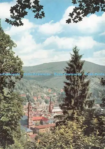 D097990 Heidelberg. Kirche der Jesuiten und Heilig Geist Kirche. Popp