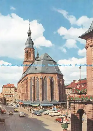 D097994 Heidelberg. Kirche des Heiligen Geistes. Popp