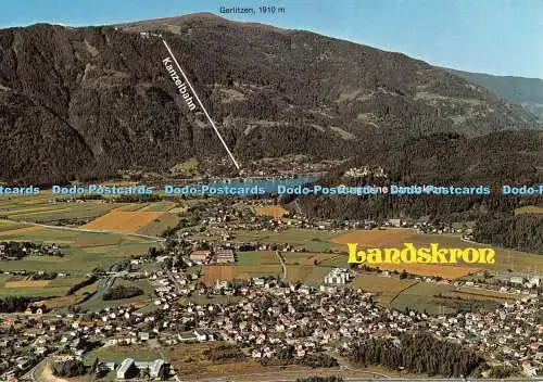 D099966 Landskron. Gerlitzen. Kanzelbahn. Burgruine Landskron. Nr. 581. Osterrei