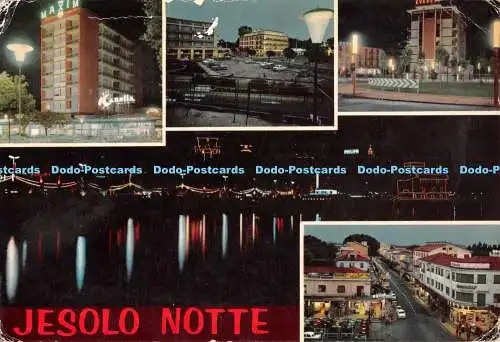 D104709 Jesolo Notte. G. Favalli. GM. 1969. Multi View