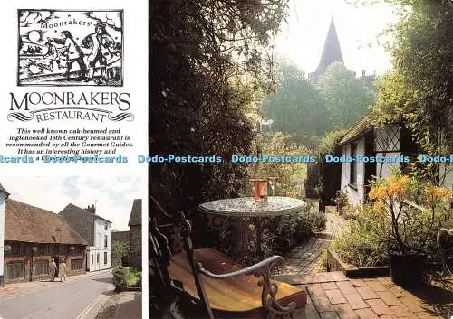 D103135 Moonrakers Restaurant. High Street. Alfriston. East Sussex. Larkfield Pr