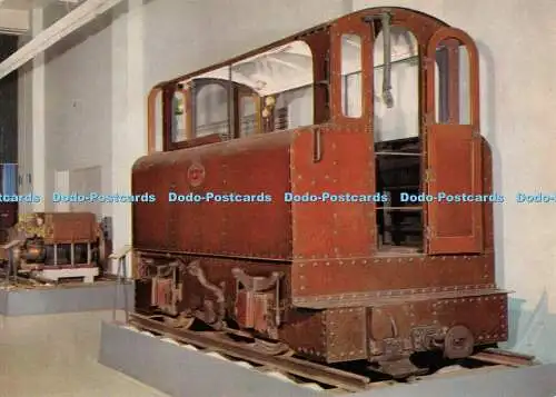 D101395 City and South London Railway 1890. eine der ersten Elektrolokomotiven