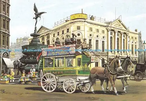 D101400 Piccadilly Circus. 1900. Mumbles Railway Publishing