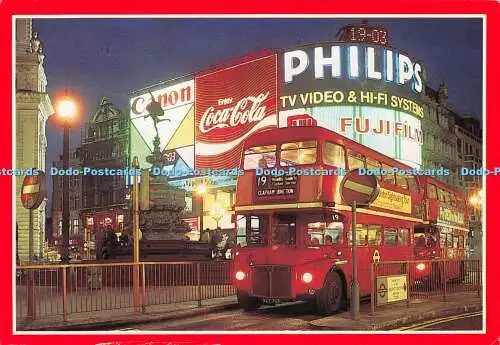 D101402 London. Piccadilly Circus. Storti Edizioni. Thomas Benacci. 1992