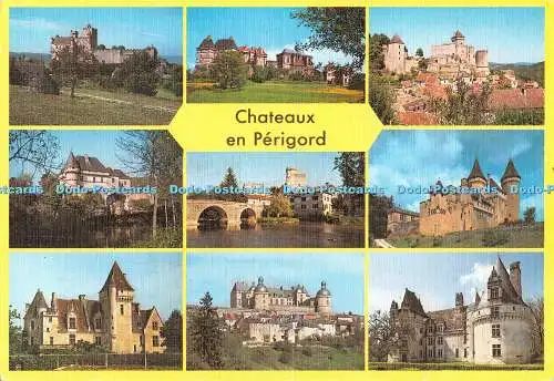 D101407 Chateaux en Perigord. Beynac. Biron. Castelnaud. Losse. Rene. Sammlung