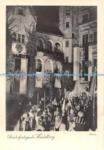 D098148 Reichsfestspiele Heidelberg. Eigentum der Galerie Vogel. Nr. 110. Lossen