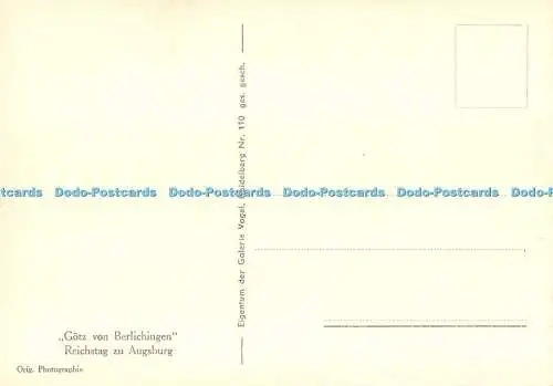 D098148 Reichsfestspiele Heidelberg. Eigentum der Galerie Vogel. Nr. 110. Lossen