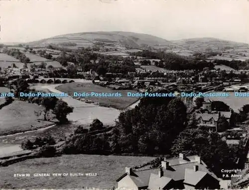 D100070 BTHW. 90. Gesamtansicht der gebauten Brunnen. P. B. Abery. Serie Friths. 1959