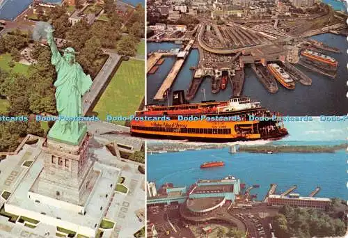 D103174 Berühmte Staten Island Fähre. Manhattan Post Card Pub. Dexter Press. 1978.