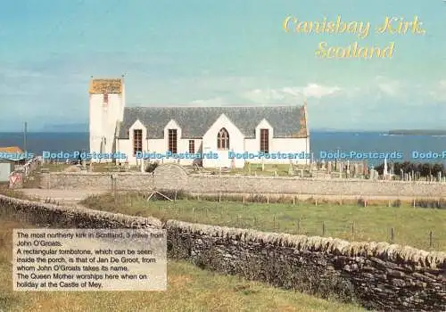 D103176 Canisbay Kirk. Schottland. Whiteholme
