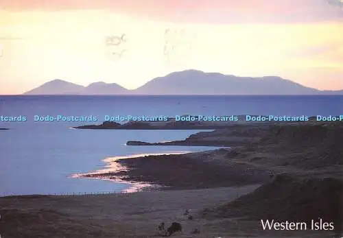 D106368 Western Isles. Harris Mountains von Skye. Charles Tait. CTP. Nevisprint