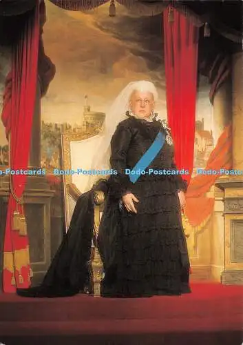 D101577 Queen Victoria. Madame Tussaud. Royalty and Empire Exhibition. Windsor a