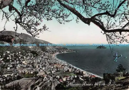 D106432 Alassio. Riviera dei Fiori. Panorama. Flowers Coast. Panorama. Benedetto