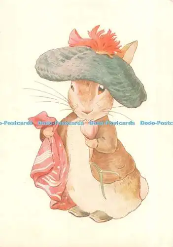 D101606 Benjamin Bunny. Aus dem Buch von Beatrix Potter. Frederick Warne