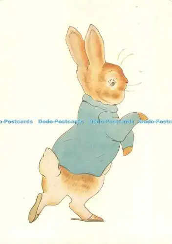 D101608 Peter Rabbit. Aus dem Buch von Beatrix Potter. Frederick Warne