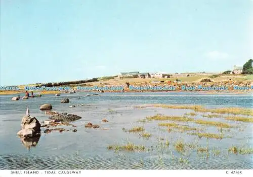 D104951 Shell Island. Tidal Causeway. C4716X. Richter