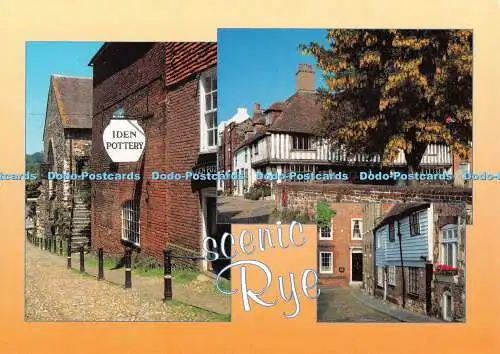 D101729 Scenic Rye. East Sussex. Richter. C. 20102. David Sellman. Multi View