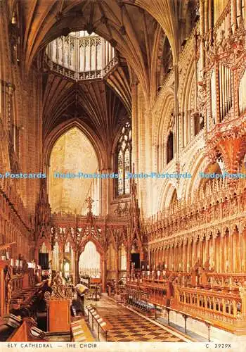 D103583 Ely Cathedral. Der Chor. Richter. C 3929 X