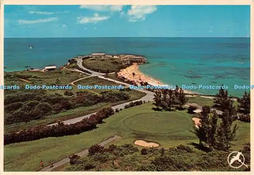 D106704 St. Catherine Point ist ein Beispiel für das Alte und Neue in Bermuda. Ber