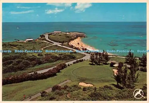 D106714 St. Catherine Point ist ein Beispiel für das Alte und Neue in Bermuda. Ber