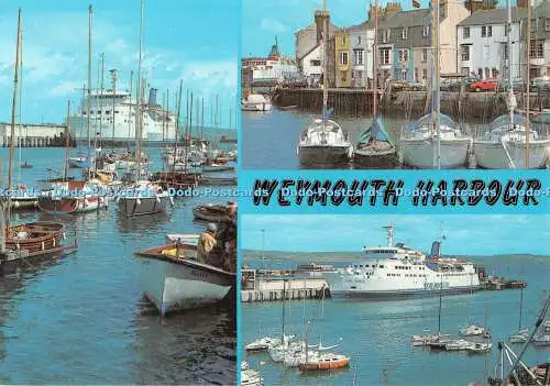D106760 Weymouth Harbour. J. Salmon. Kamerafarbe. Multi View