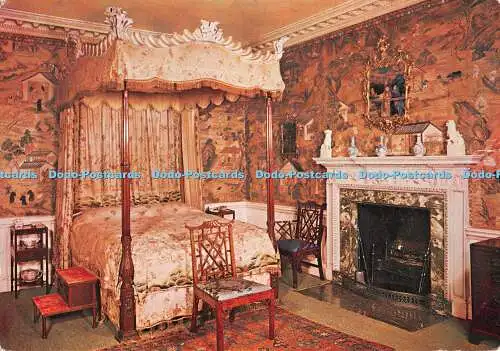 D101922 Devon. Saltram House. Plymouth. Das chinesische Schlafzimmer. Colin Richardson Pr