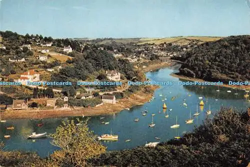 D101927 Devon. Newton Ferrers und Noss Mayo von Warren Point. J. Arthur Dixon