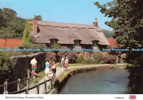 D103681 Thornton le Dale. Beck Isle Cottage. E. T. W. Dennis. Fotofarbe. A. Cu