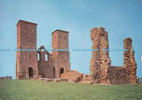 D106822 Kent. Reculver. Kirche aus Südosten. Mardon. Sohn. und Halle