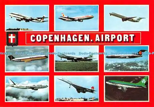 D103779 Kopenhagen. Flughafen. Agenda. Wessung. Multi View