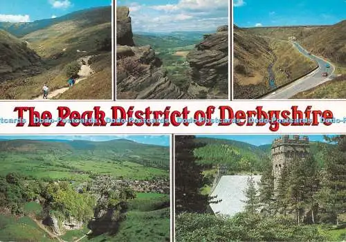 D103877 The Peak District of Derbyshire. Edale. Castleton. Derwent Valley. J. Sa