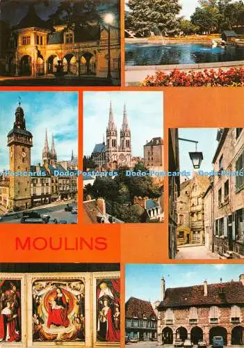 D102152 Moulins. Allier. Lancien Halle. Cap Theojac. Wiedervereinigungen