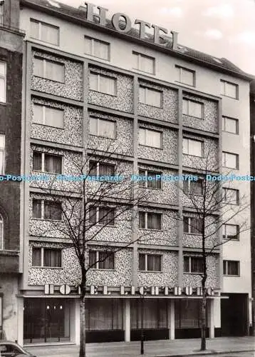 D102188 Hotel Lichtburg. Berlin. Graphische Kunstanstalt Max O Brien. RP