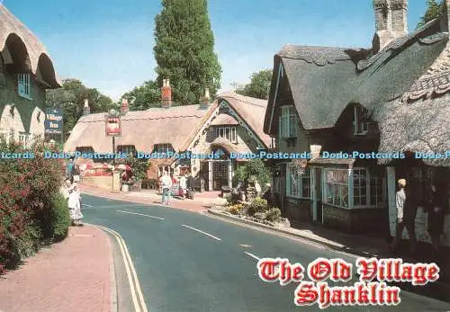D103944 Isle of Wight. Schaftlin. Das alte Dorf. John Hinde