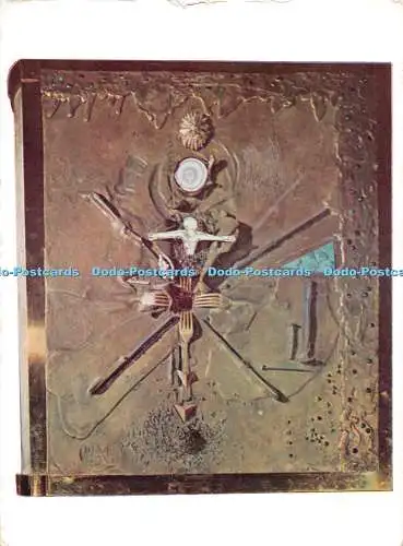 D102263 Couverture de L Apocalypse. Bronze Wichtiges Un Flachrelief. Salvador Da