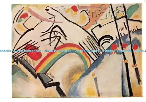 D107117 Tate Gallery. Kampf. Wassily Kandinsky. Treuhänder von Balding. Mansell