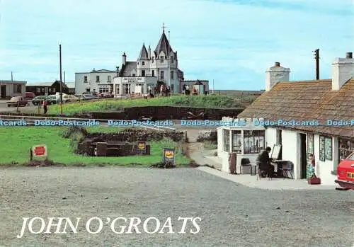 D105938 John O Groats. Das Hotel und das letzte Haus. Whiteholme. A Hail Caledonia Pr