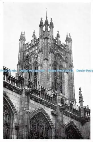 D106004 Tower. Manchester Cathedral. Pilgerpresse. Cire