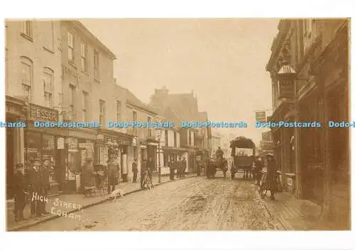 D107567 High Street. Egham. Edwardianische Ansicht der Egham High Street. Egham Museum Tr