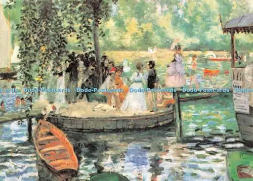 D107728 Auguste Renoir. La Grenouillere 1868 69. Magna Bücher